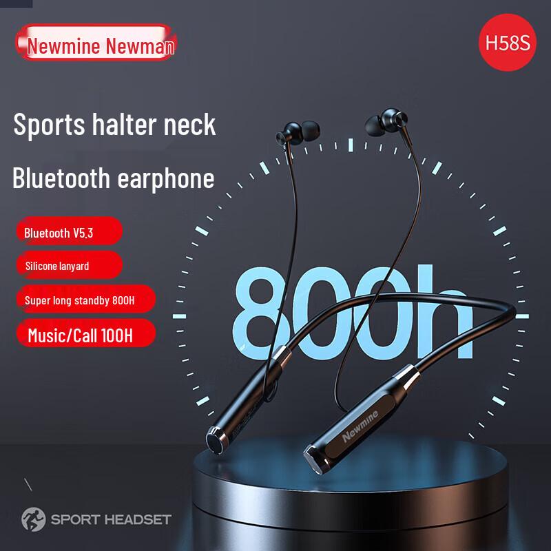 Беспроводные спортивные Bluetooth-наушники-гарнитура Newman H58S