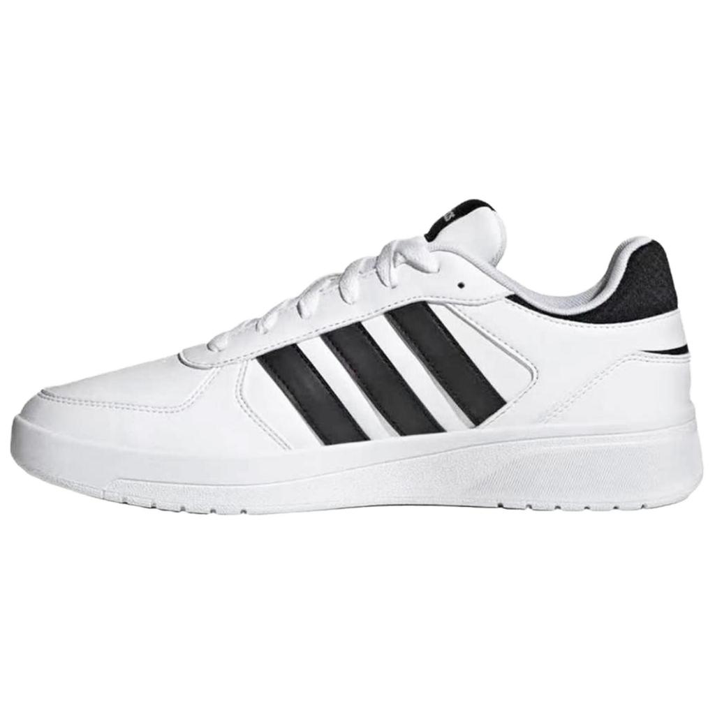 Adidas Neo Courtbeat Palpitations Coverage Abrasion Resistant Low top Skateboard Shoes Unisex Black White ID9658(Team847-)