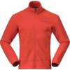 Bergans Rabot Merino Fleece Jacket красный