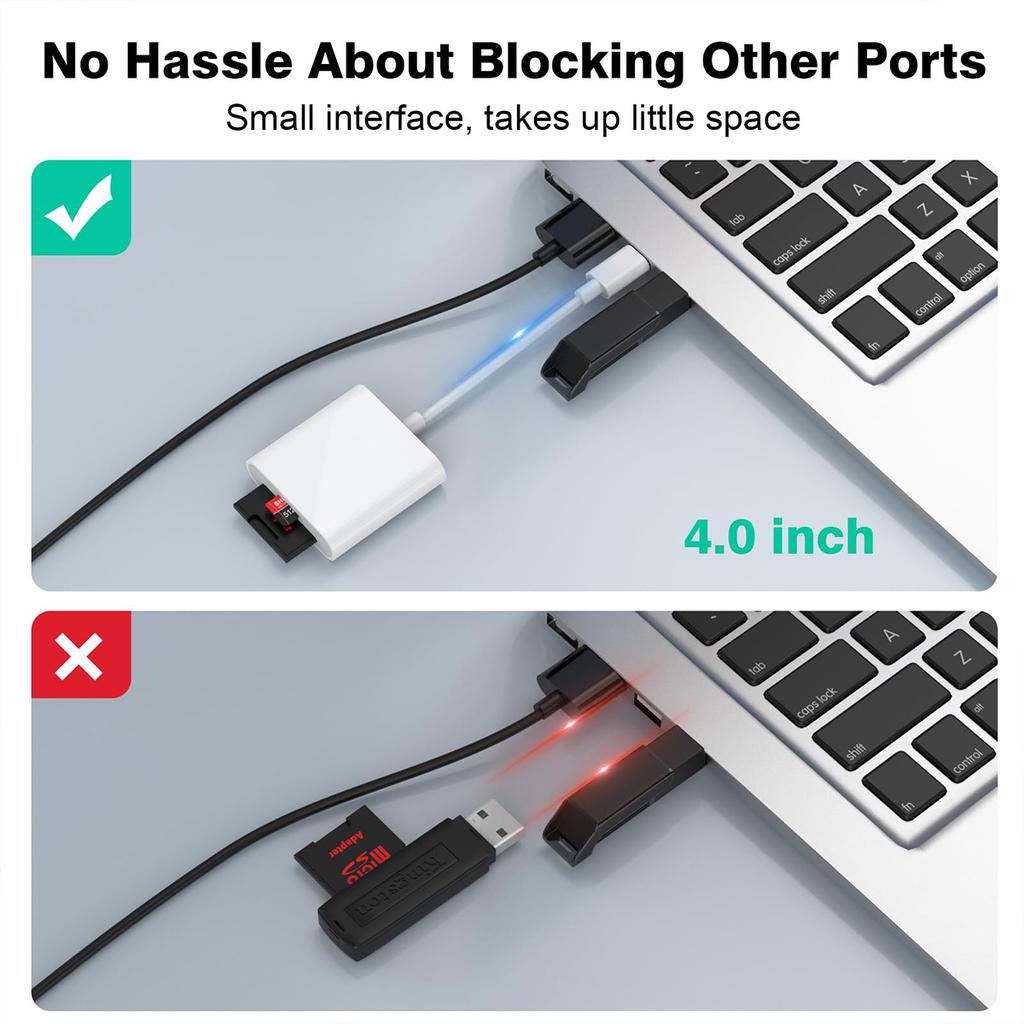 2 в 1 SD TF кард-ридер для Apple iPhone 15 14 12 13 11 Pro Max Xs XR USB C OTG адаптер для iPad Samsung Xiaomi MacBook