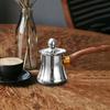 Coffee Pot Butter Melter Comfortable Grip Kitchen Essential for Gas Stoves with Handle Chocolate