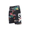 Y-3 Ss22 Large Logo Floral Print Swim Shorts Men Swim Shorts Black HG6107