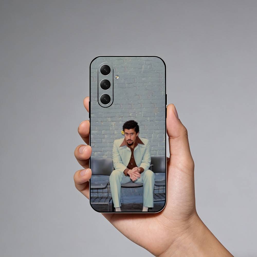 B-Bad B-Bunny DTMF Singer Phone Case For Samsung Galaxy A73,21,22,32,71,53,52,51,80,5G Soft Black Cover
