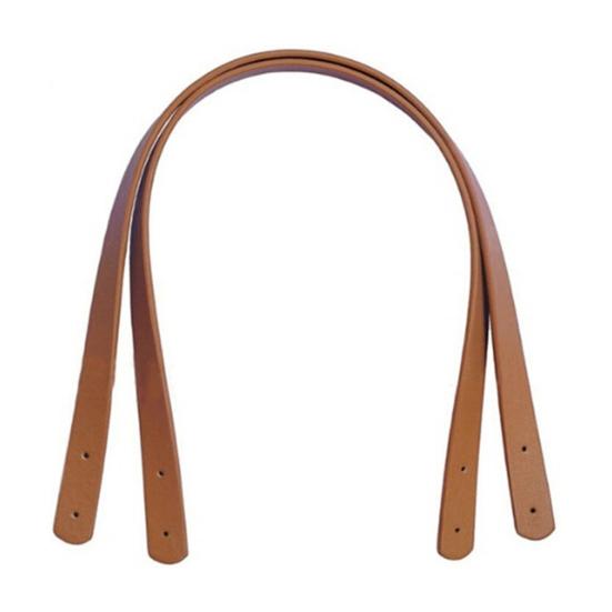 Стильная сумка с ручками из искусственной кожи и предварительно просверленными отверстиями для замены.