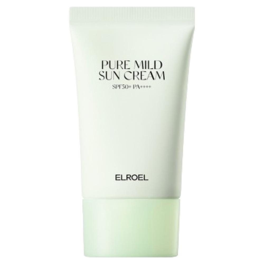 ELROEL Pure Mild Sun Cream SPF50+ PA++++ Daily UV Defense Hydrating 50ml