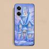 Чехол для мобильного телефона "Конфетный замок" для Xiaomi Redmi 15 14 13 12 A5 3 2 1 C Plus 4G 5G Цветной печатный чехол для смартфона Красивый