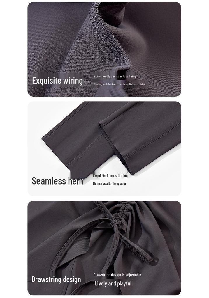 Women's High-Waist Yoga Skirt Pants with Pockets - Slimming, Anti-Exposure, Tight-Fitting, with Drawstring