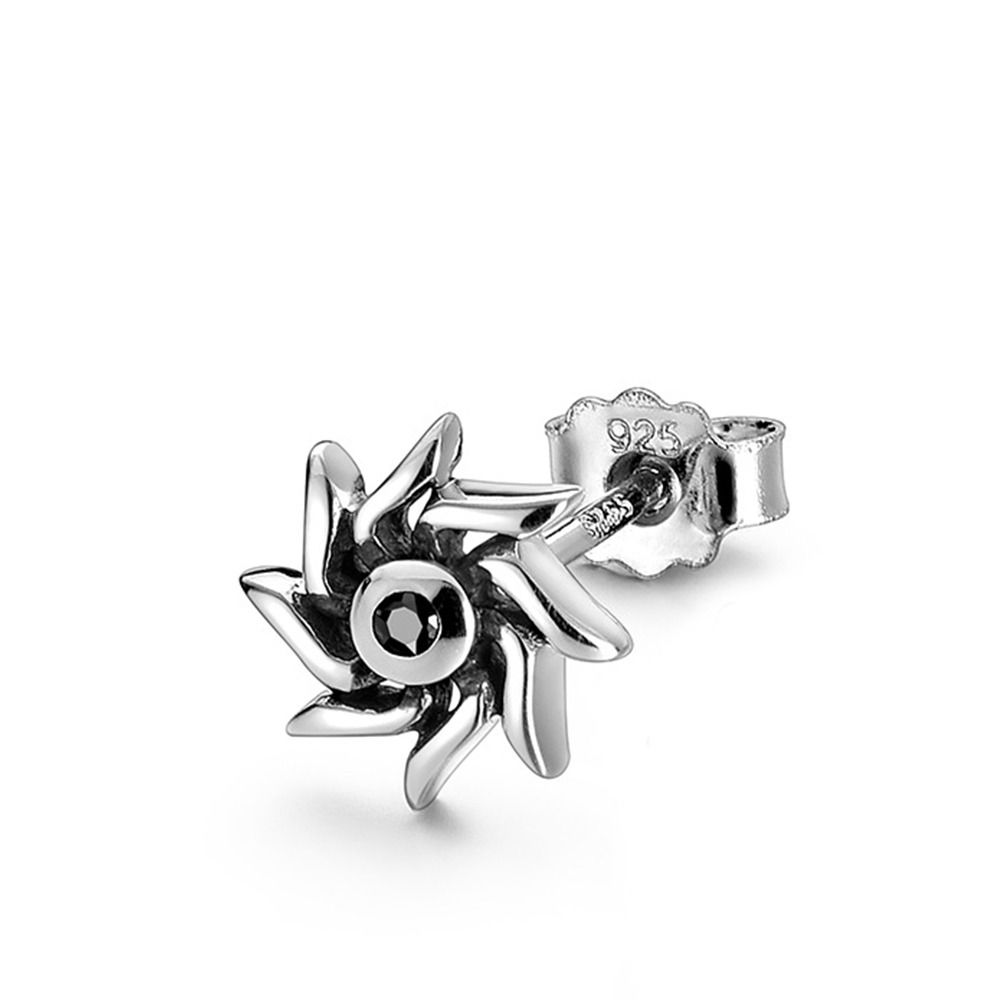 Solid Color Street Wear Women Sun Fashion Design Korean Earrings Men Jewelry Polaris Stud Earrings