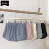 Вафельные спортивные шорты женские летние корейские версии свободных домашних широких горячих брюк с высокой талией для ношения
