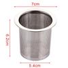 Strainer 304 Stainless Steel Cup Strainer Large Capacity Teapot Infuser Filter for Tea  Straining for Teapot Kitchen Accessories