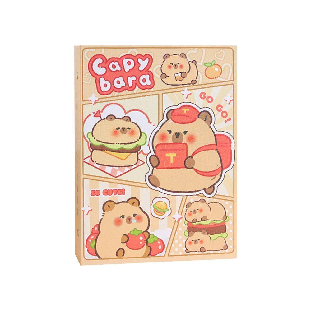 3-дюймовый фотоальбом с капибарой, милый альбом для открыток, альбом для карточек, дисплей для карточек для фото Polaroid