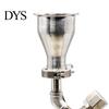 Bar Counter Whiskey Decanter Vintage Industrial Wine Dispenser, Metal Pipe Liquor Dispenser with Brass Tap, Countertop Unique Spirit Vodka Stand, Home