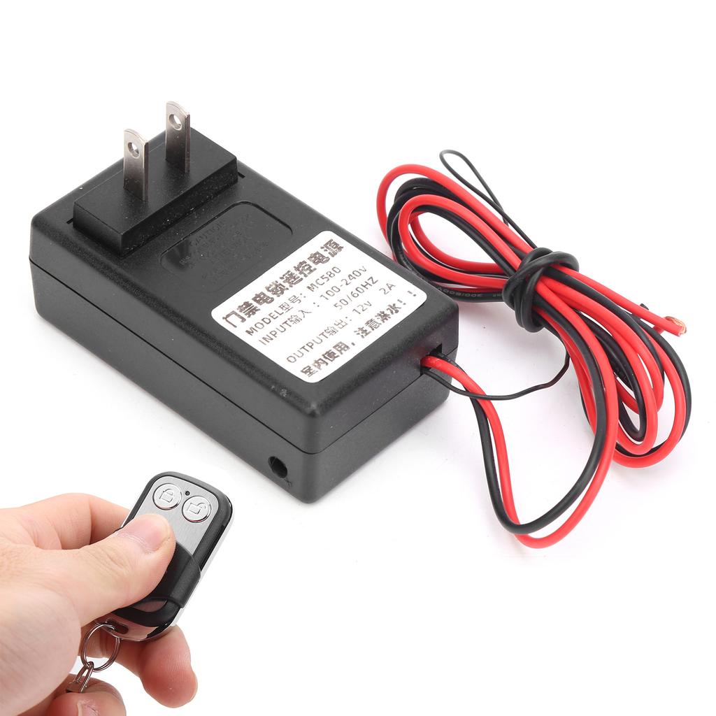 12 В 2 А беспроводной пульт дистанционного управления блок питания стабилизатор напряжения для электрической вилки