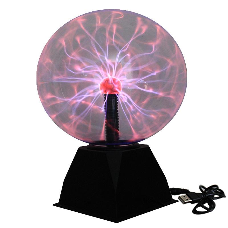 Волшебный плазменный шар лампа USB Электростатический сенсорный атмосферный ночник Новинка лампа Детский день рождения Рождественский подарок