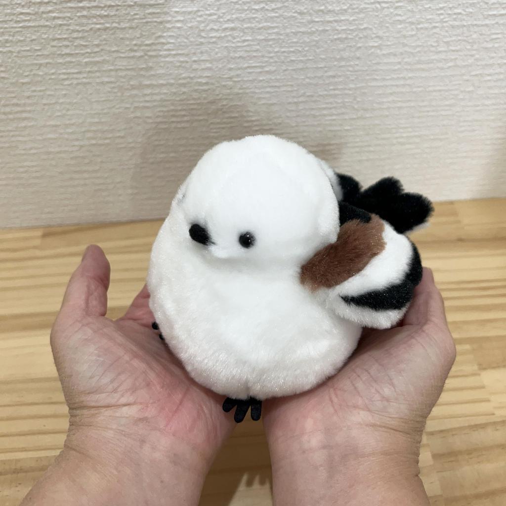 Iwaya Ecokoeyacho (Shimaenaga) ST Mark 3 Years Old and Over Toy Sound-making Stuffed Animal Wind-up Toy No Need