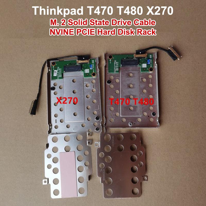 Крепление-переходник для SSD M.2 NVMe PCIe на 2,5-дюймовый жесткий диск с кабелем SATA Hdd для Lenovo Thinkpad T470 T480 X270