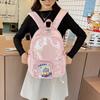 Oxford Cloth Star Backpack Print Transparent Itabag Casual Nylon Backpack  Women