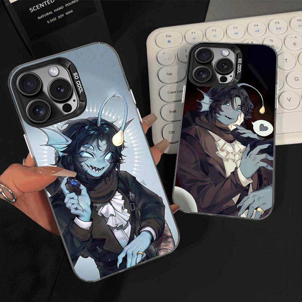 Чехол для телефона P-Pressure Sebastian Solace для iPhone 15,16,12,14,13,17,11,E,Pro,Max,Plus,Air,Mini Черный ТПУ Чехол