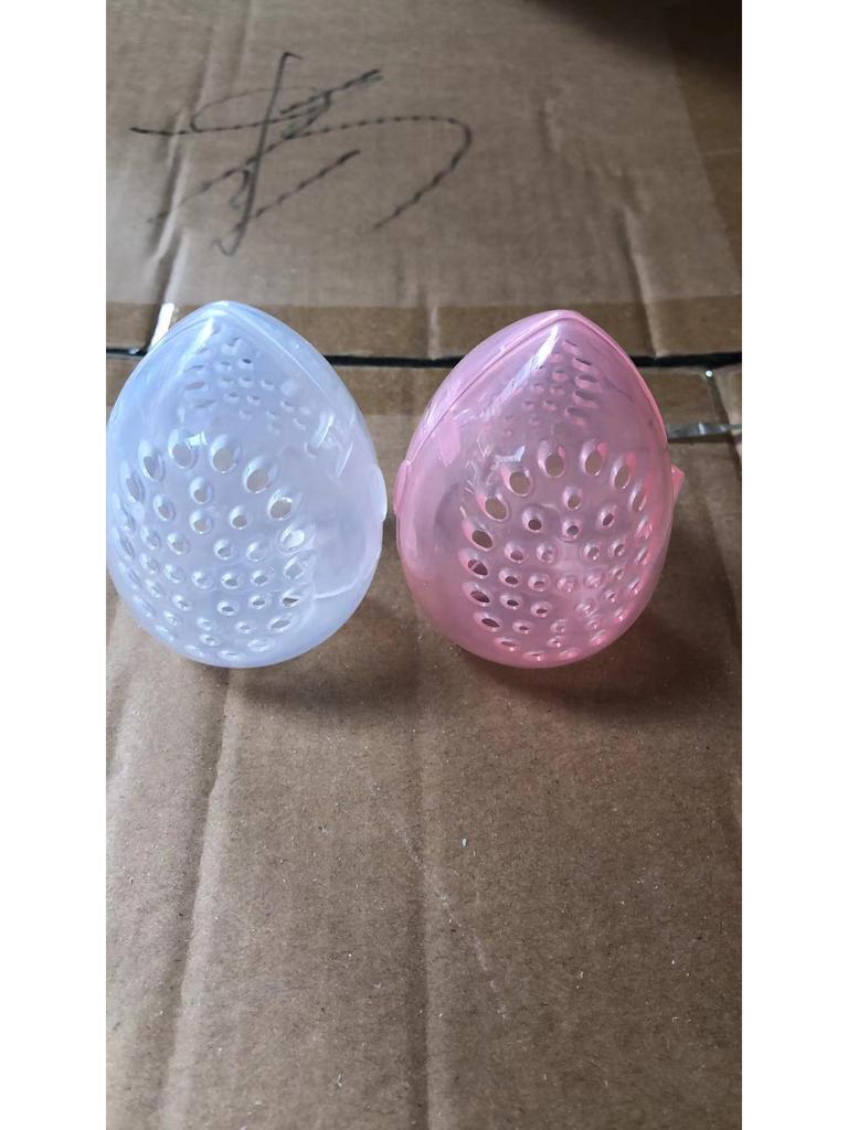 Компактный футляр для косметической губки с защитой от плесени и дышащим покрытием