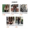 Womens Long Faux Fur Coat With Belt Round Neck 2025 Winter Brown S-M-L