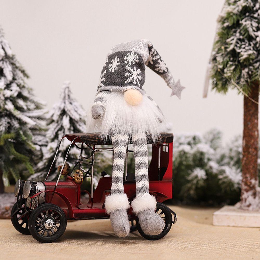 Gifts Desktop Ornaments Christmas  Ornaments Xmas Decorations Home Window  Decor Faceless  Doll