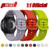 Официальные ремешки для Samsung Galaxy watch 7/FE/5 Pro/6/4 classic 44мм 40мм Спортивный силиконовый ремешок браслет correa Galaxy watch7 Ремешок