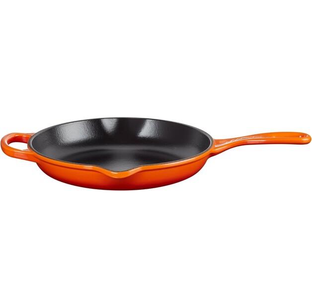 Чугунная сковорода/поднос Le Creuset Signature, круглая, 23 см, красного цвета (20182230900422)