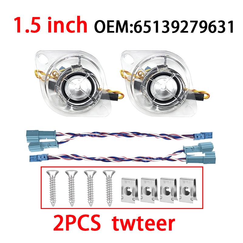 1/2PCS 1.5inch High Quality Professional Tweeter For Bmw F10 F11 F15 F16 F20 F22 F23 F25 F26 F30 F32 F34 F47 F48 G20 G30 E60 E90