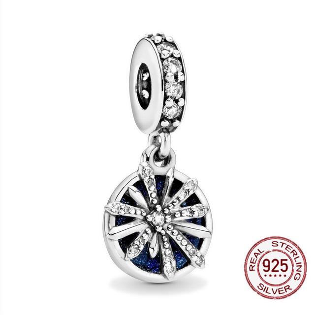 Стерлингового Серебра 925 пробы, милые животные, цифровая подвеска-подвеска, подходит для оригинального модного браслета-подвески для женщин, DIY модное изготовление ювелирных изделий