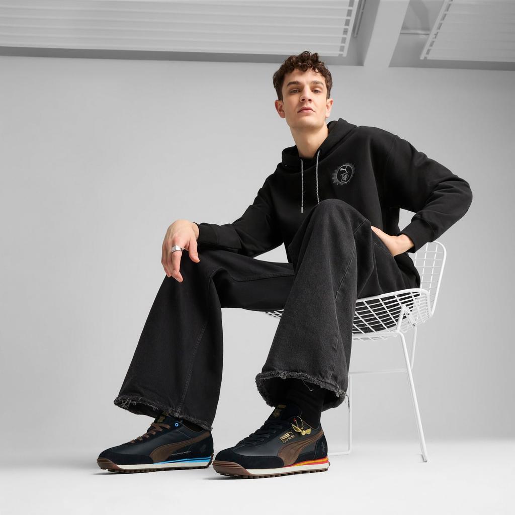 PUMA × HARRY POTTER Easy Rider - Puma Black/Chocolate (40120801-01) - 22.0cm