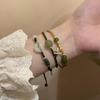 Women's New Chinese Woven Bracelet: Ins-Style, Light Luxury Retro Design, Couple Hand Rope Jewelry