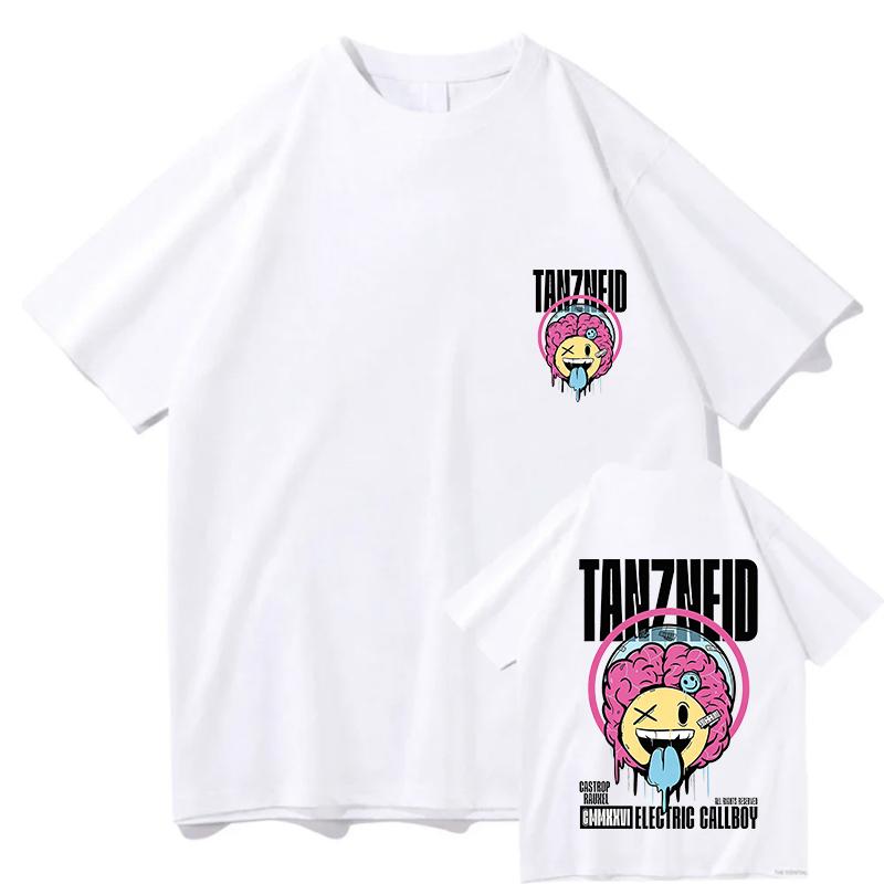 100cotton Graphics Electric Callboy A Fever Burning In My Soul Tshirts Unisex 2026 Summer Oneck Fashion Short Sleeve T Shirts