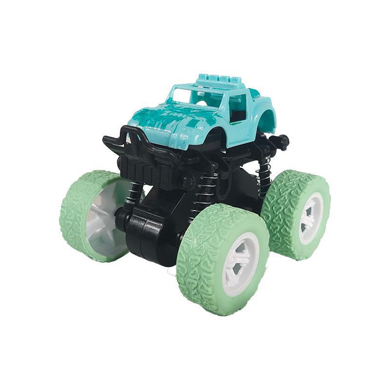 «Вращающаяся инерционная трюковая машинка — ударопрочная внедорожная игрушка для детей»