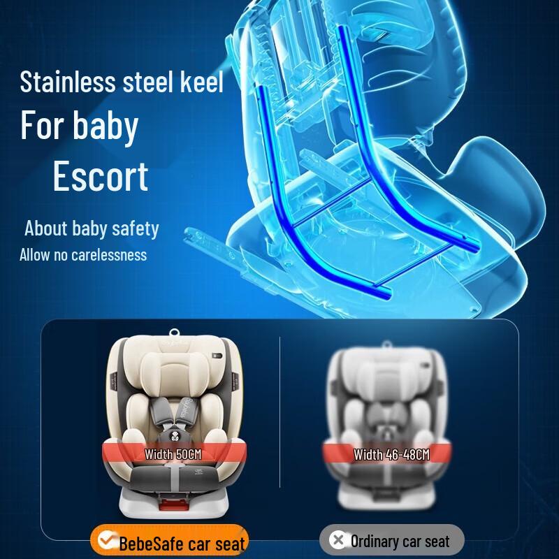 Автокресло Beishi с вращением на 360 градусов для младенцев