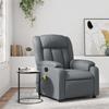 VidaXL Reclining Massage Armchair, Chair with Footrest, Seat with Backrest and Armrests Living Room, Modern, 373570