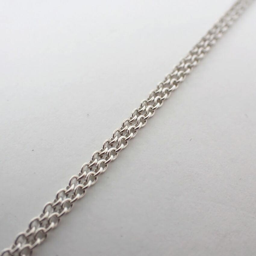 [Used] TIFFANY 925 Open Heart Pendant/Necklace/g502-51