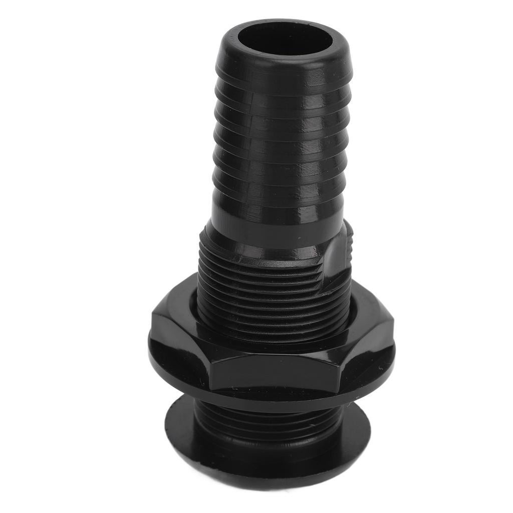 Лодочный сквозной фитинг 29 мм выход плавный слив прямой сливной фитинг лодочная сантехника фитинги черный