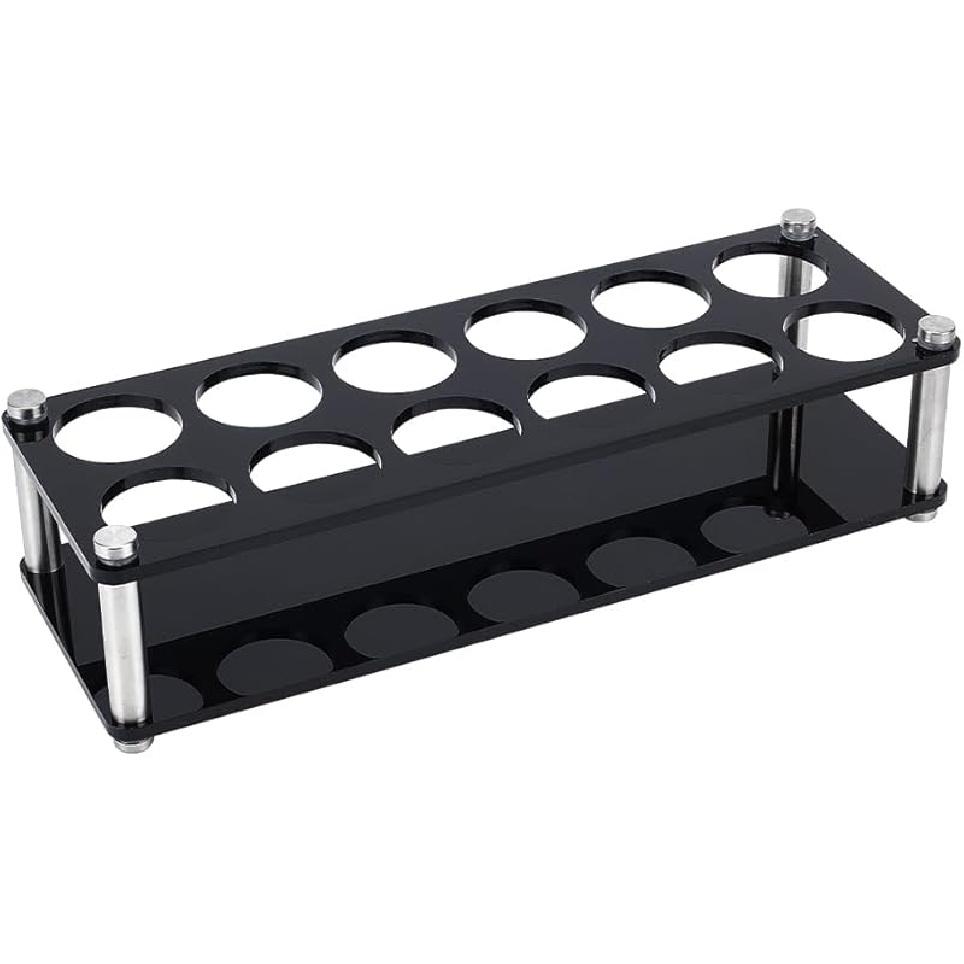 NBEADS 24-местный поднос-держатель для рюмок, Акриловый держатель для рюмок, Поднос для подачи бокалов для вина, Органайзер для стаканов, Дисплей для рюмок, Аксессуары для бара для