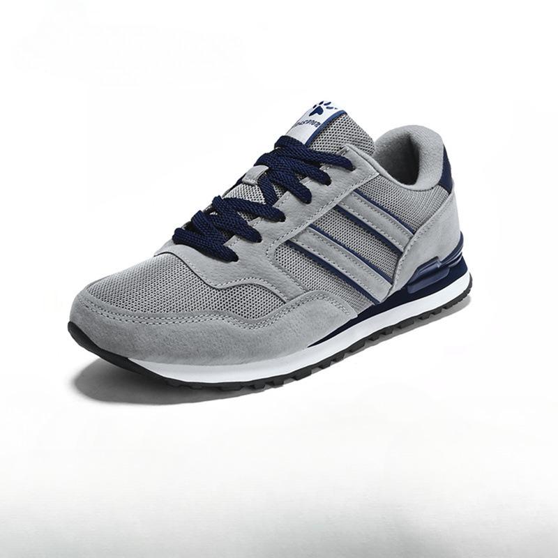 Брендовые мужские кроссовки, легкие кроссовки для бега на открытом воздухе для мужчин, кожаные сетчатые дышащие спортивные туфли, высококачественные дышащие теннисные туфли