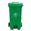 Heavy-Duty Outdoor Waste Bin with Lid and Wheels