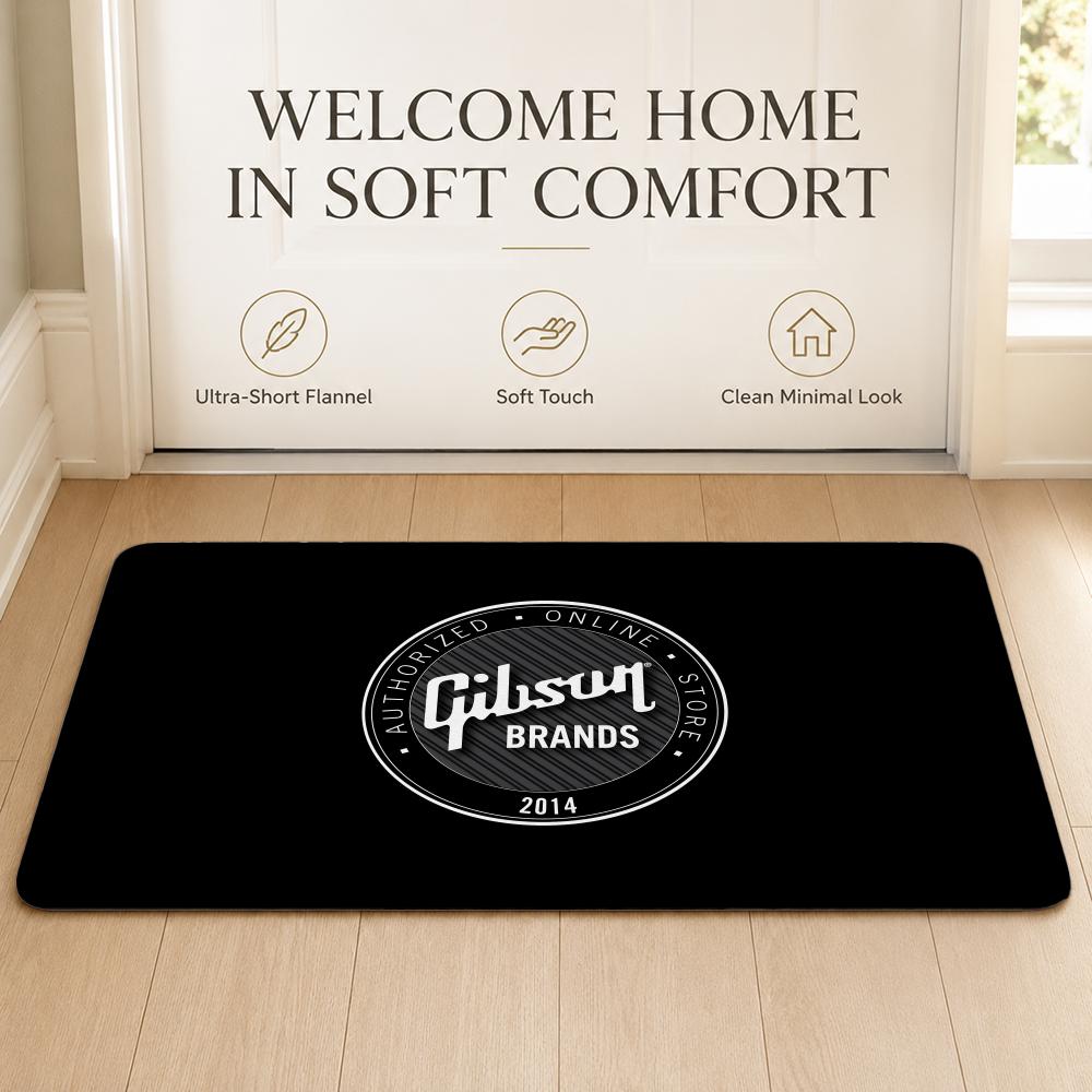 Hot Brand G-GinsonS Floor Mat Cozy Minimalist Flannel Area Rug Anti-Slip Washable Bedroom Living Room Decor