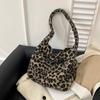 Модная сумка-тоут большой вместимости с леопардовым принтом, женская новая рабочая сумка для поездок на работу, популярная сумка через плечо