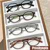 Small Oval Frame Presbyopia Glasses for Women Men Ultra-light Finished Prescription Reading Eyeglasses Diopter 0 To +4.0 Eyewear
