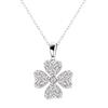 Clover Diamond Necklace PT900 Platinum [Lara Christie] 0.3ct Lp37-0016-pt