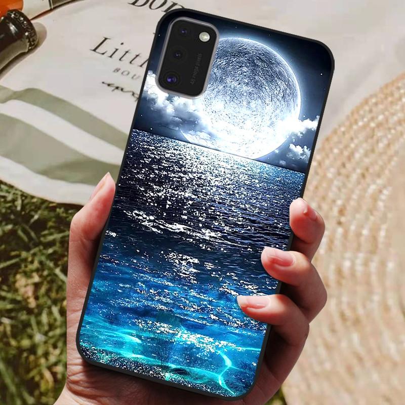 Чехол для Samsung Galaxy A41 Мягкий силиконовый задний чехол Чехол для телефона для Samsung A41 GalaxyA41 A 41 A415 SM-A415 Чехол с ТПУ бампером