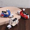 Diecast Motorcycle Model Pull-back Simulation Motorcycle Toy Mini Motorcycle  Kids Toy