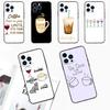 Чехол для телефона с рисунком кофейной винной чашки для Samsung Galaxy S25 Ultra S20 S21 S22 S23 S24 Plus S9 S10 S24 FE S25 FE