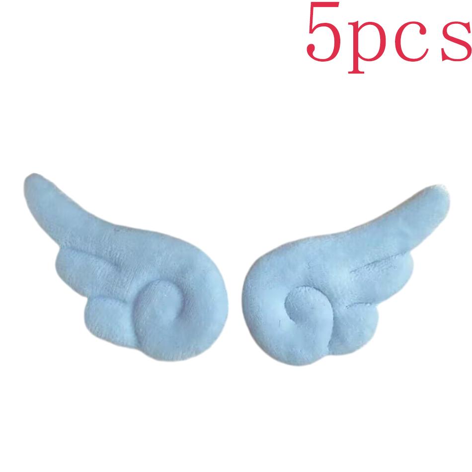 Korean Angel Wing Brooch Y2K Schoolbag Clothes Decoration Pin 5Pairs Sweet Angel Decoration Ornaments Children'S Gifts