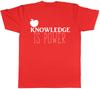 Knowledge is Power Unisex Unisexs Unisexs Tee TShirt