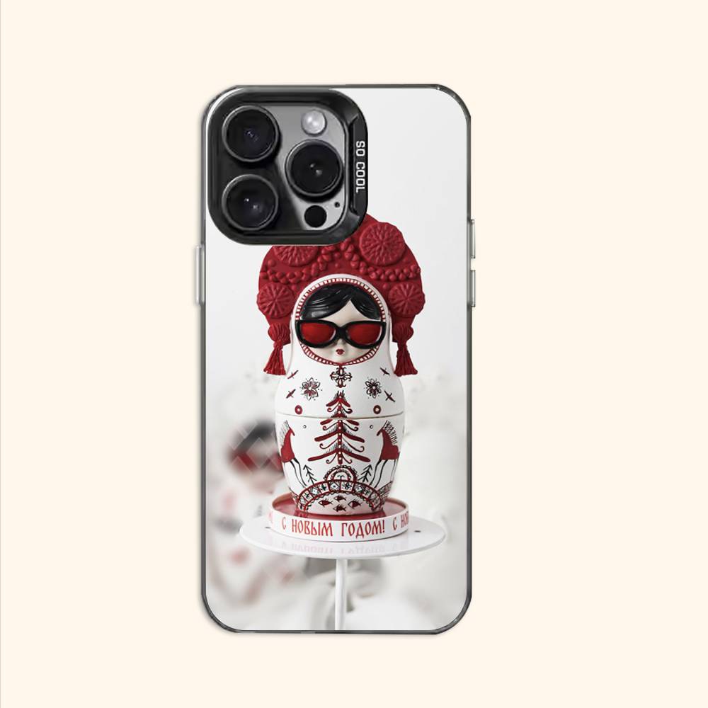 Чехол-матрешка для iPhone 11 12 13 14 15 16 17 Pro Max XS X XR